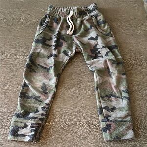 Childhoods Camouflage Kids Jogger Pants 4T